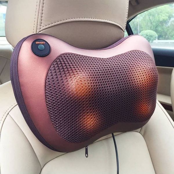 Масажна подушка для шиї автомобільна Car and Home Massage Pillow 258965 фото